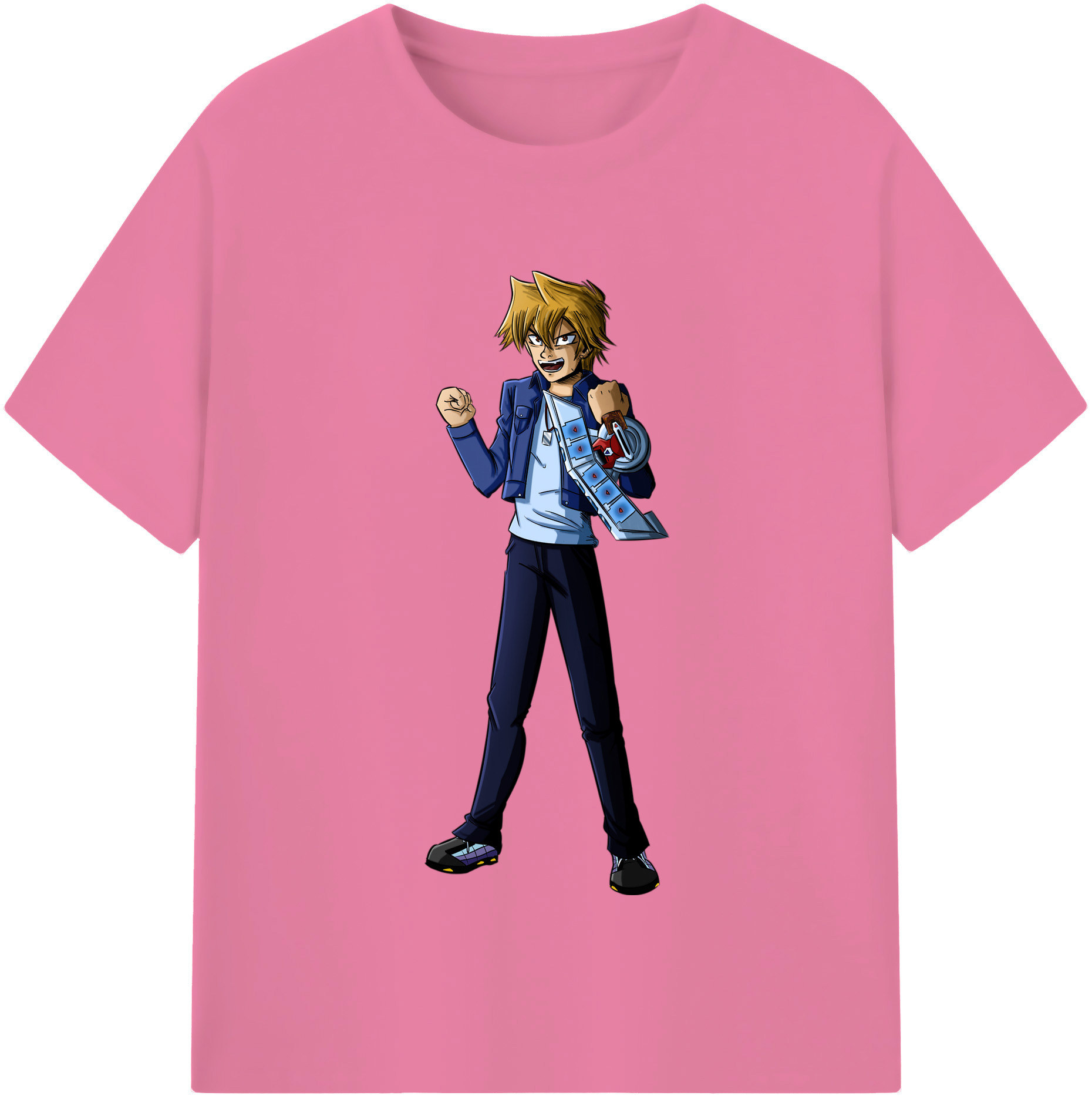 （画像用） 遊☆戯☆王 Yu-Gi-Oh! 綿100％半袖Tシャツ（フロントプリント）